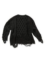 Destroyed Aran Sweater