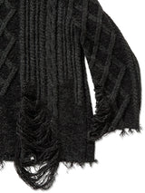 Destroyed Aran Sweater