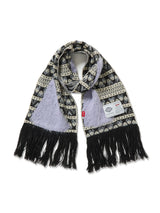 Evaporated Fair Isle Scarf