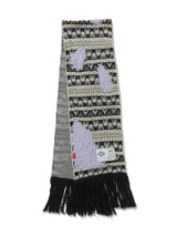 Evaporated Fair Isle Scarf