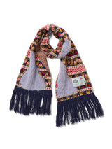 Evaporated Fair Isle Scarf
