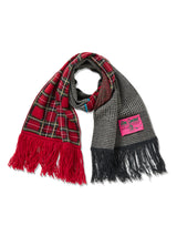 Check & Check Combination Scarf