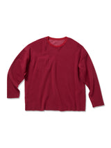 Reversible Blurred Logo Knit