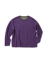 Reversible Blurred Logo Knit
