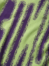Reversible Blurred Logo Knit