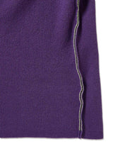Reversible Blurred Logo Knit