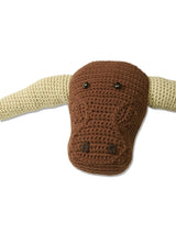 Knitted Bull Head