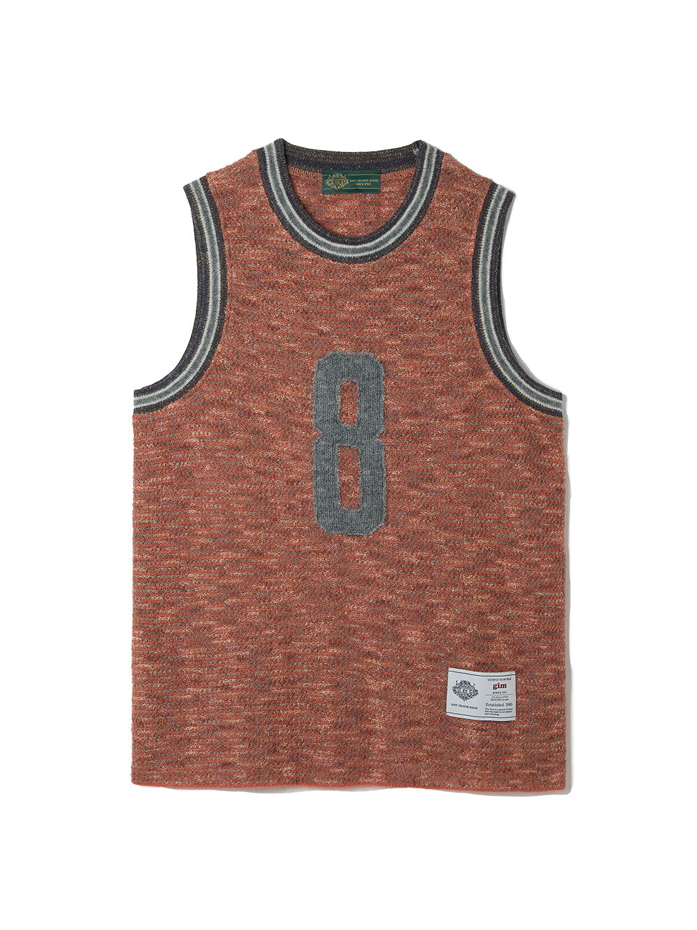 最終値下　gim context Knitted Plump Vest 最終値下 gim context Knitted Plump Vest - メルカリ