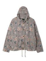 Gobelin Floral Hooded Knit Blouson