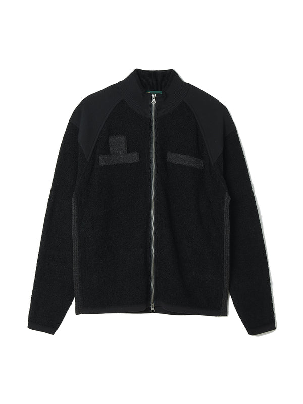 【PRE ORDER】Knitted Military Training Pile Blouson