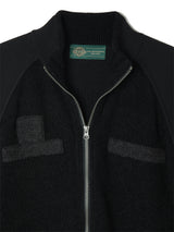 【PRE ORDER】Knitted Military Training Pile Blouson