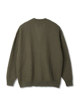 Basket Stitch Flower Cardigan