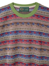 Star-Spangled Fair Isle Border Long Sleeve-T 