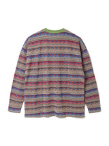 Star-Spangled Fair Isle Border Long Sleeve-T 