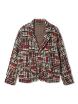 Knitted Patchwork Jacket 