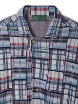 Knitted Patchwork Jacket 