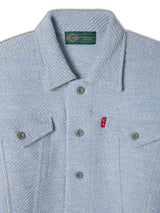 Knitted Denim Jacket