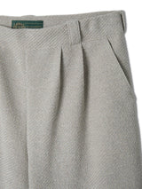 Knitted Super Wide Chino Pants