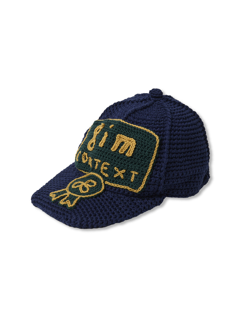 Hand-Knitted Baseball Cap – gim context