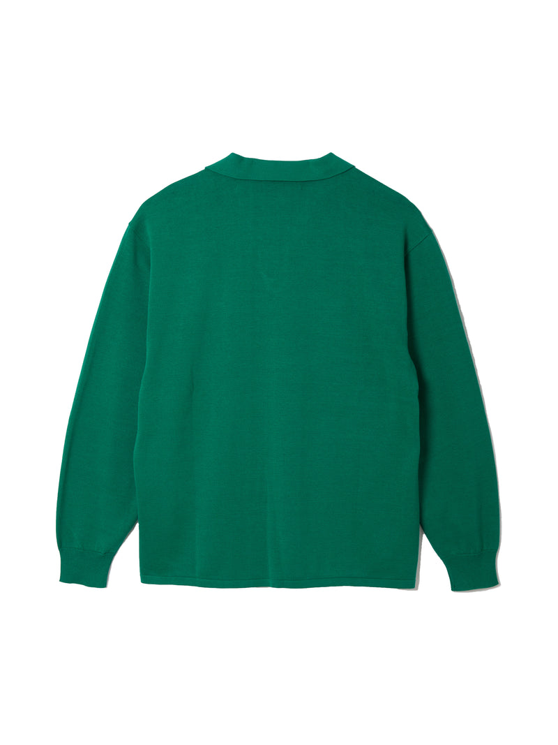 Sea Island cotton V skipper [Green] 