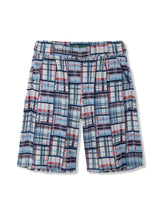 Knitted Patchwork Shorts