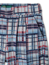 Knitted Patchwork Shorts