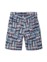 Knitted Patchwork Shorts