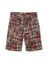 Knitted Patchwork Shorts
