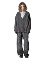 Visible Darning Cardigan