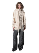 Destroyed Aran Sweater