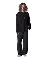 Cotton Cashmere Long Sleeve T-shirt