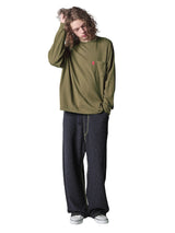 Cotton Cashmere Long Sleeve T-shirt