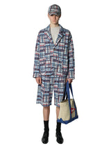 Knitted Patchwork Shorts