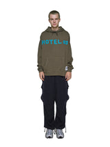 Color Blocked Cashmere Hoodie 