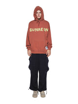 Color Blocked Cashmere Hoodie 