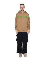Color Blocked Cashmere Hoodie 
