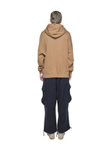 Color Blocked Cashmere Hoodie 