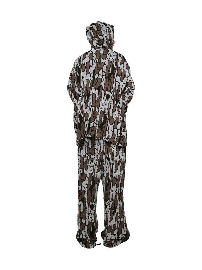 Trebark Camo Knit Blouson Parka