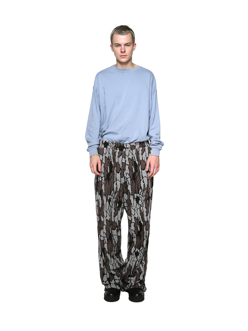 Trebark Camo Knit Trousers