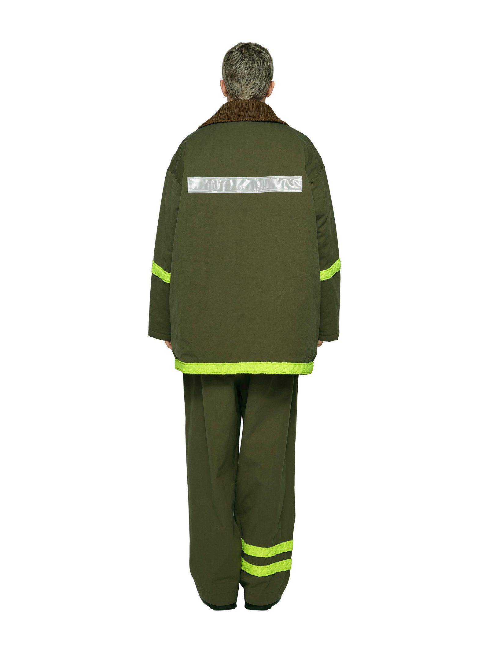 消防服　ファイアーマンコート　シルバー コート 手袋 パンツ　セット 楽天市場】米軍 ファイヤーマン ジャケット メンズ 消防服 【デッド