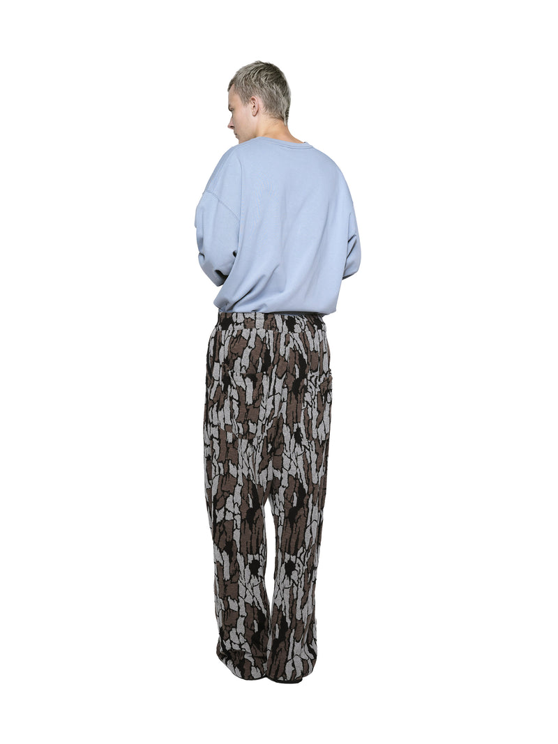 Trebark Camo Knit Trousers