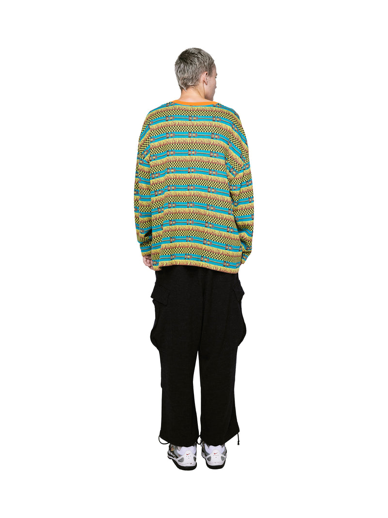 Circuit Border Knit T-shirts