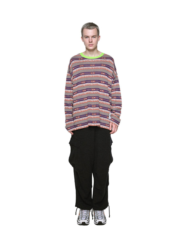 Circuit Border Knit T-shirts