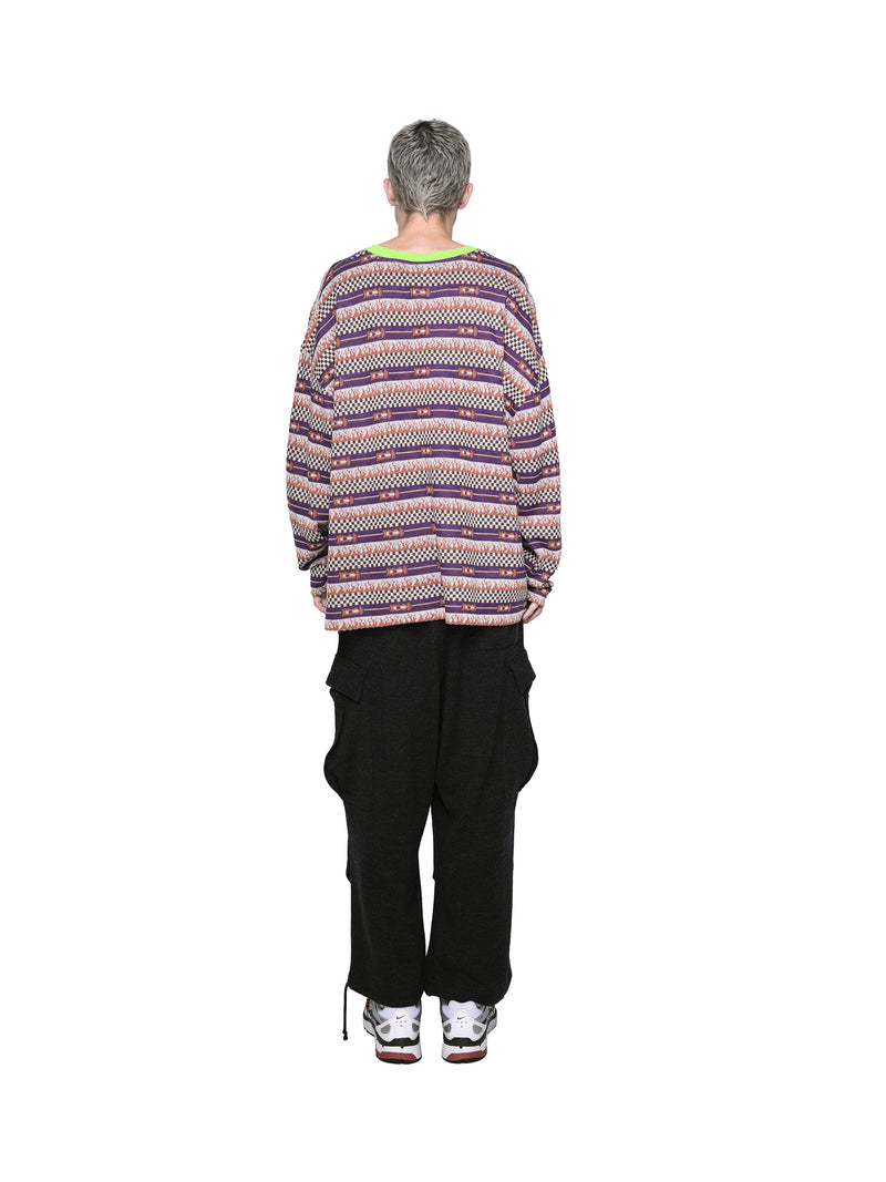 Circuit Border Knit T-shirts