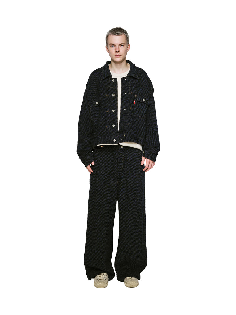 Rigid Denim Knit Jacket [Release August 22th] 