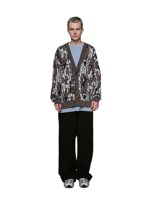 Trebark Camo Knit Cardigan