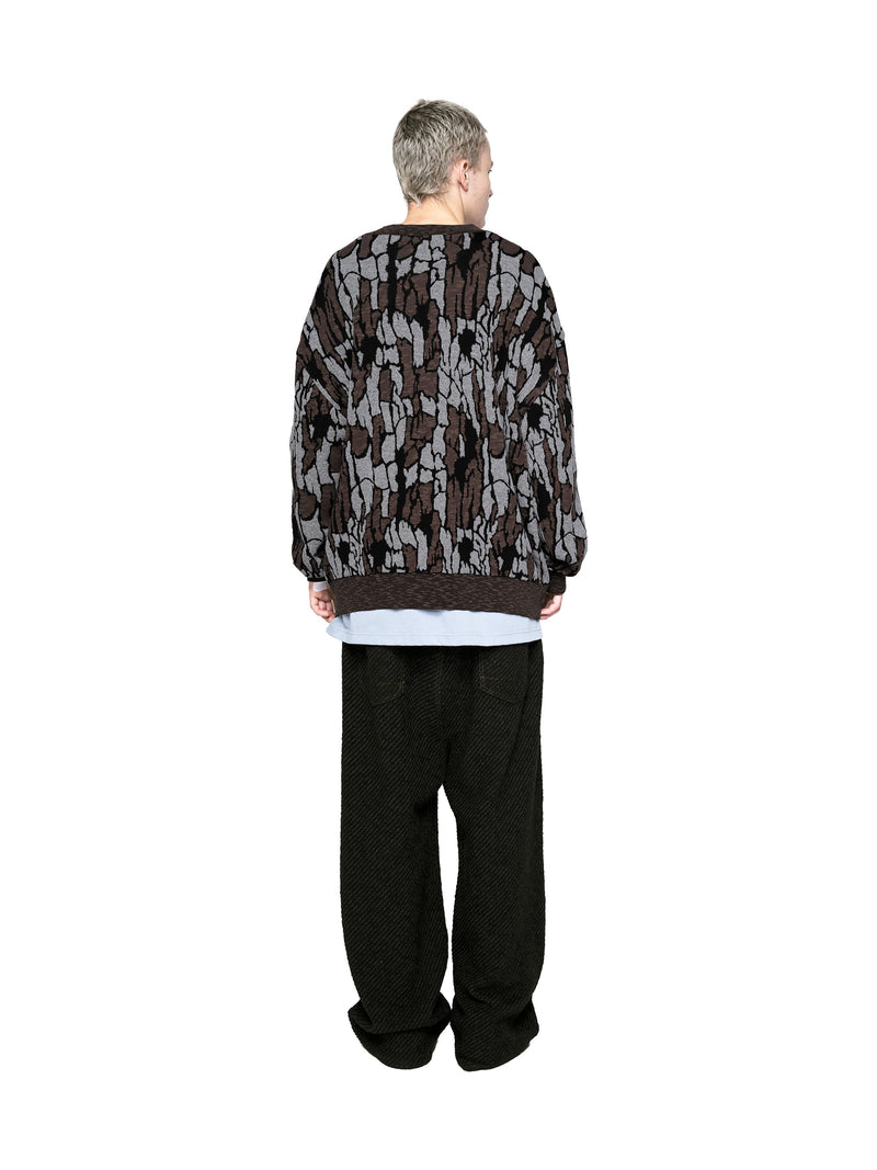 Trebark Camo Knit Cardigan