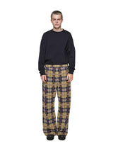 Knitted Check Pants