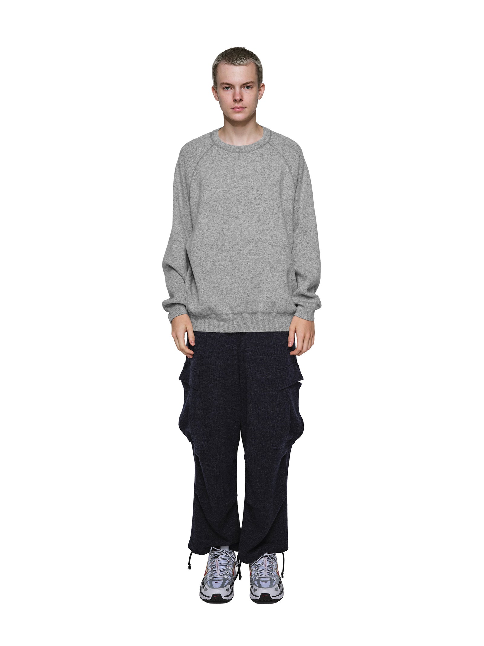 Cashmere Army Sweat – gim context Cashmere Army Sweat – gim context